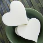 Heart Vegan Soap Favors-choose Unscented Or..